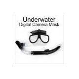 Scuba Diving Mask HD Camcorder and Snorkel - 10 Meters  underwater glass video camera
