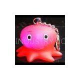 Custom Promotional PVC LED Material Flashing Keychain for Give Away Gifts, Ornaments