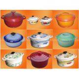 Enamel Round Casseroles thumbnail-1