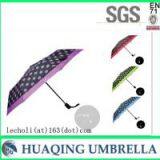 LF-009 3 Folding Automatic Windproof Lady Umbrella thumbnail-1