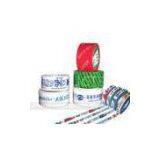 Colorful Printed Acrylic Glue Clear Packing Tape , Fragile Box Packing Tape