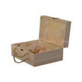 Wholesale 3 Bottles Wooden Wine Gift Boxes thumbnail-1