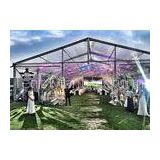 European Style Customized  Large Wedding Glass Wall Tents For Parties