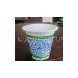 360ml White Disposable Smoothie Cups With Eco Friendly 10.5cm Height