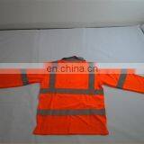 2017 china Reflective Security Hi Vis Safety long sleeve Shirt