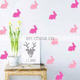 Cute Rabbit Ins Style Vinyl Wall Sticker Children Room Home Decoration Mural Roon Decal thumbnail-2
