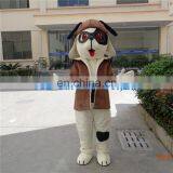 2015 Hot Sell Pilot Dog Cartoon Costumes Mascot Costumes For Adults thumbnail-5