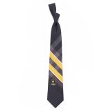 Yellow Double-brushed Mens Jacquard Neckties Standard Length Self-tipping