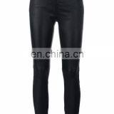 Five Pockets Design Slim Tight Leather Pants thumbnail-2