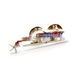 Free Sample Souvenir Commemorative Aircraft Airplane Stainless Steel Lapel Pin thumbnail-1