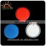 China Wholesale RGB LED Light Badge With Dull Pulish for Party Items