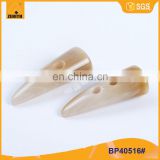 2 Hole Imitated Horn Button In Ivory for Coat BP40516