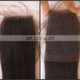 fashionable alibaba wholesaler price best quality virgin human hair peruvian hair lace closures
