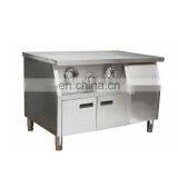 Fast Food Equipment Stainless Steel Center Island With Ice Bin&Cup Dispenser