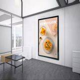 Customized LED Magnetic Absorption Ultra-thin Light Box Single Side Lighting Indoor Shop Special Hotel Milk Tea Shop Wall Type Billboard Light Box ad Frame Customized thumbnail-3