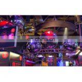 Hot Selling Night Club Ceiling Decoration Golden Silver Air Balloon Reflective Inflatable Mirror Ball thumbnail-1