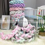 Soft Knot Pillow Decorative Baby Bedding Sheets Braided Crib Bumper Knot Pillow Cushion thumbnail-6