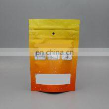 Custom Printed Smell Proof Child Resistant Packaging Pouch Soft Touch Matt 1 Pound lb 7g Mylar Gummies Bag for Cbd Flower Cookie thumbnail-2