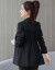 Short Trench Coat Women in 2021 New Spring and Autumn Fashion Korean Edition Temperament Casual Thin Coat Small Waist Thin Early Autumn Coat thumbnail-1