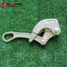 2 T Cable Grip Wire Grip Steel Rope Jaw Puller for Wire Rope thumbnail-2