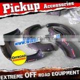 2012-2015 D-MAX DMAX MATT BLACK WHEEL ARCH EXTENDED STYLE