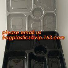 6 Compartment Plastic Food Storage Microwave Freezer Safe Plastic Disposable Lunch Box,Fast Food Container Disposable ta thumbnail-3