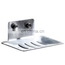 Bathroom 304 Stainless Steel Soap Tray Dish Holder Wall Mounted