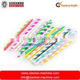 Origin Colorful Printing Wholesale Drinking Stripe Paper Straws