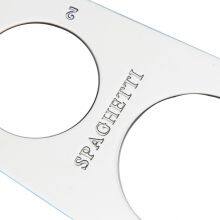 Kitchen Measuring Tool Stainless Steel Spaghetti Noodle Cake Pizza Measurer for Pasta thumbnail-4