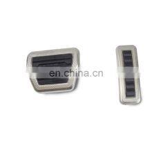 Hot Selling Aluminum Foot Paddle Covers for Land Rover Range Rover Accelerator Pad Cover Gas Brake And Clutch Pedal Pad thumbnail-1