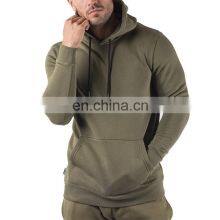 Salmon Pink Custom Designed Men's Fitness Running Hoody Sportswear Gym Cotton Spandex Hoodies & Sweatshirts thumbnail-3