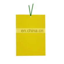 Twist Ties Fruit Fly Trap Yellow Sticky Gnat Traps Killer Yellow \bSticky Fly Glue Trap for Whiteflies Aphids Leaf Miners