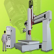 New Technology 5 Axis CNC Router RSKM25-H for 3D moulds Making on Aluminum/Wood/PE