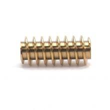 Brass Worm Gear, Precision Worm Shaft, DIN 5 Worm Shaft