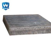 Chromium Carbide Overlay Bimetallic Seamless Submerged Arc Hardfacing Welding Composite Plate thumbnail-2