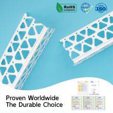 Customizable Flexible Impact Resistant White Vinyl PVC Corner Bead for Easy DIY Wall Repair thumbnail-5