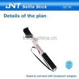 Colorful Wireless Monopod Bluetooth Selfie Stick With Bluetooth Remote Shutter&smartphone Selfie Stick thumbnail-3