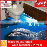 New Beach 3d Design Ceramic Floor Bathroom Tile thumbnail-5