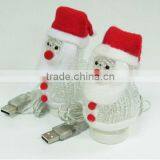 2015 Super Design USB Santa Claus/ceramic Snowman