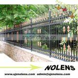Manufacture Fancy Decorative Wrought Iron Fence/ Wrought Iron Fence Design