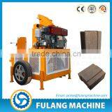 FL1-20 Small Industry Machinery Hydraulic Diesel Power Interlocking Brick Making Machine