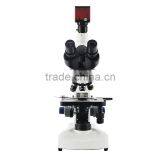 ZHONGXUN ZX-117MM(200HD) High Quality Trinocular Drawtube Biological Compound Microscope Theory With HDMI Camera thumbnail-3