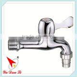 chrome finish wall mount laundry faucet V002B