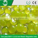 Cheap Price New Design Decorative Yellow Glass Pebbles for Decoration