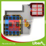 2014 Hot Sale Newest Style High Quality Large Indoor Used Trampolines for Sale thumbnail-1