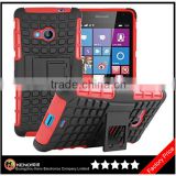 Keno China Wholesale! Hybrid Rugged Hard Case Cover for Nokia Lumia 535 Case 2 in1 Armor Cell Phone Case