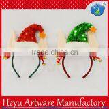 Christmas Elf Handicraft Headbands Felt Christmas Funny Baby Hair Accessory thumbnail-1