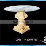 Cast Stone Carved Table Base thumbnail-6