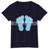 CSTAR 100% Cotton Summer Women Short Sleeve O-neck Custom Tshirt thumbnail-2