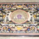 Marble Decorative Pietra Dura Table Top, Pietra Dura Table Top